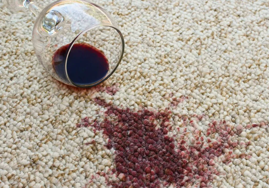 Carpet wine stain | Carpeteria